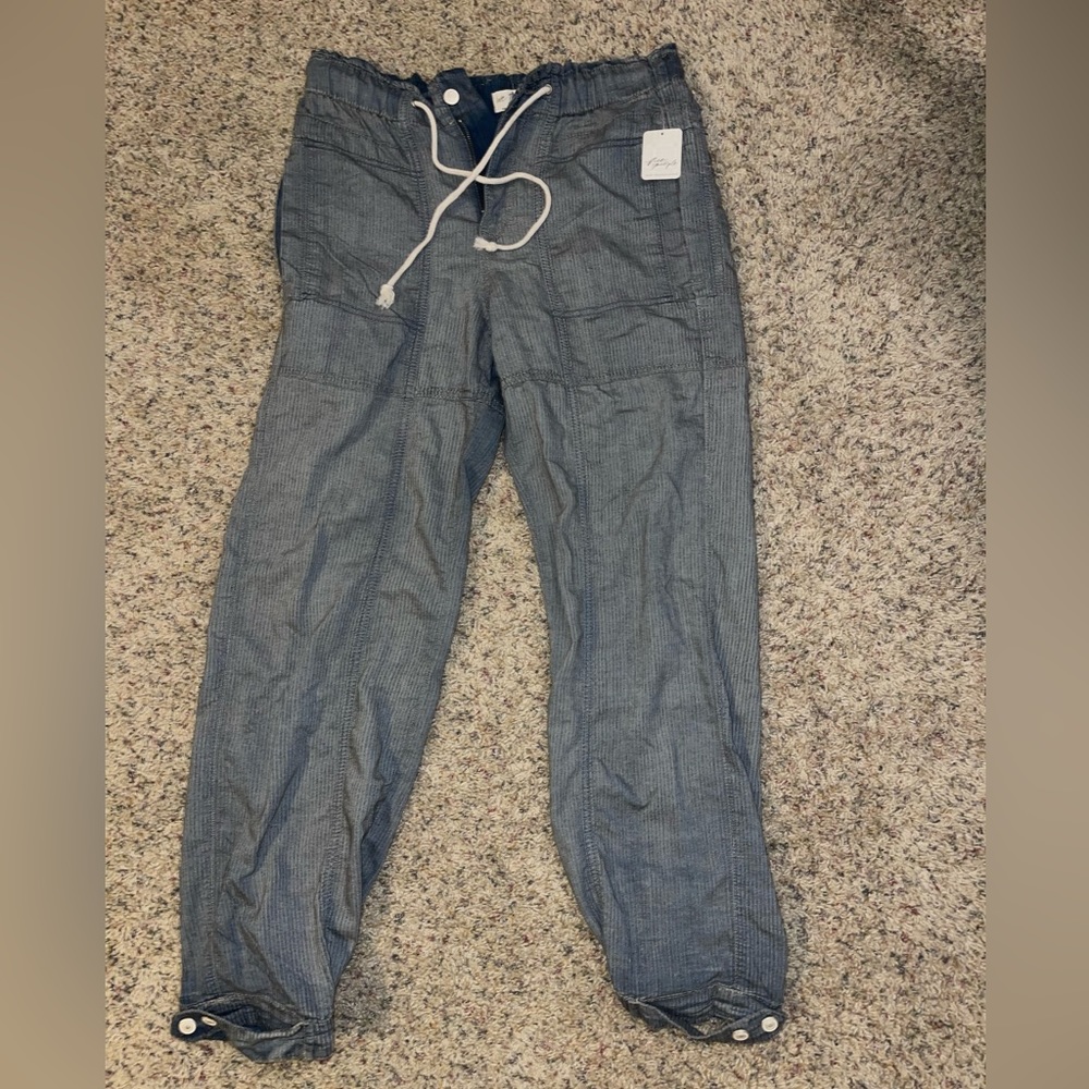 Free People Women’s Denim Joggers NWT | Medium